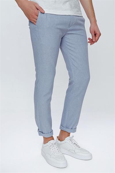 ATP 032 Slim Fit Mavi Spor Pantolon