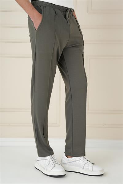 ATP 034 Slim Fit Haki Spor Pantolon