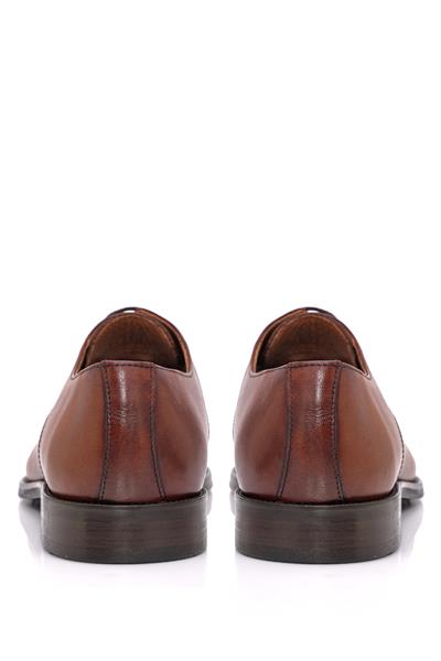 Bağcıklı Neolit Taban Deri Klasik Taba Ayakkabı 2556