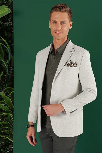 C 636 Slim Fit Mavi Spor Ceket