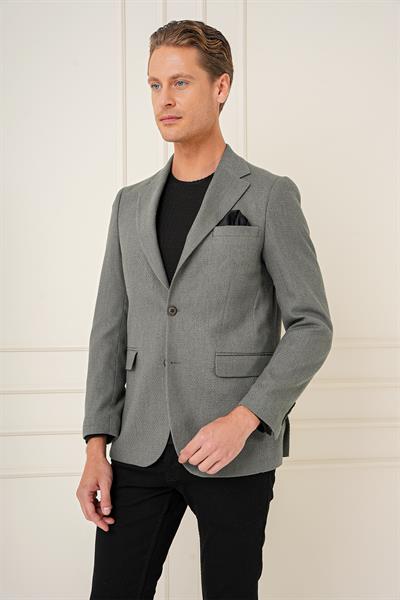 C 685 Slim Fit Haki Spor Ceket
