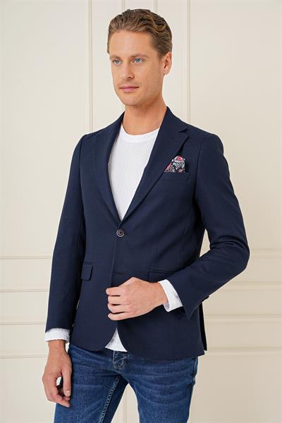 C 685 Slim Fit Lacivert Spor Ceket
