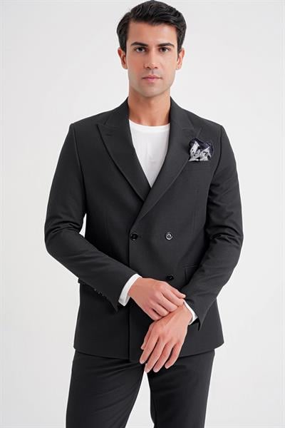 C 719 CEKET Comfort SİYAH-1