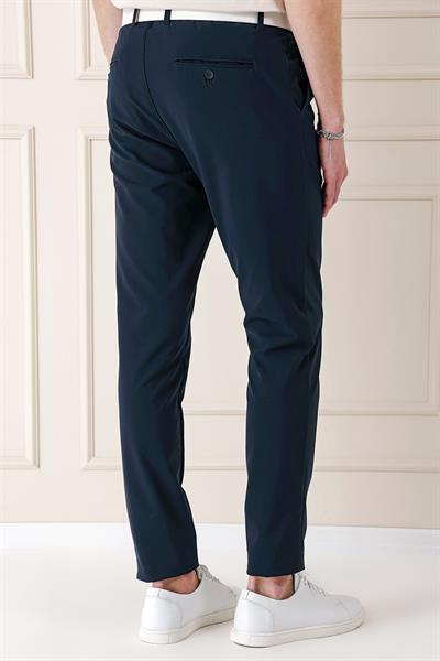 Comfort Fit Beli Lastikli Yan Cep Lacivert Jogger Pantolon P 1150