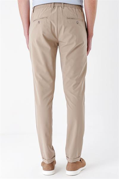 Comfort Fit Beli Lastikli Yan Cep Taş Jogger Pantolon P 1150