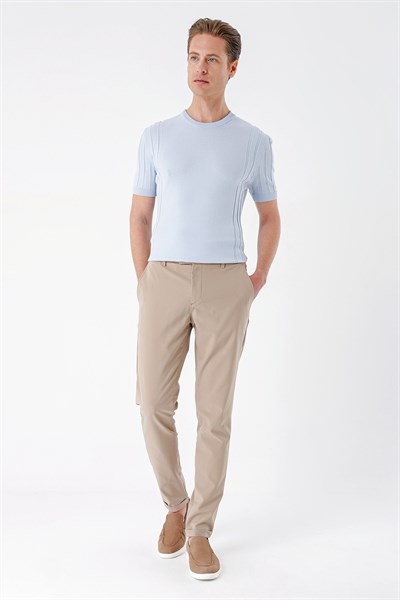Comfort Fit Beli Lastikli Yan Cep Taş Jogger Pantolon P 1150