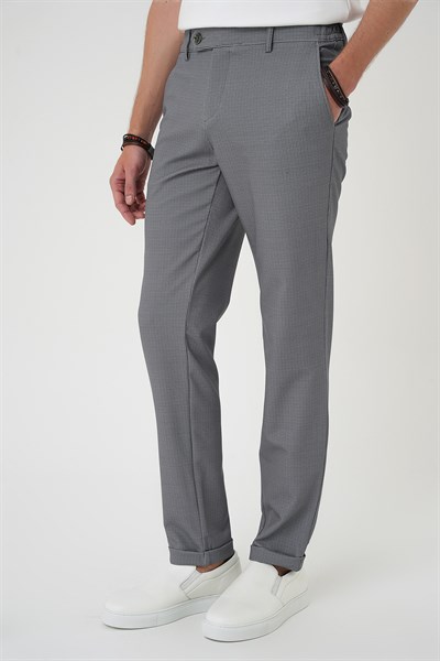 Comfort Fit Rahat Kalıp Beli Lastikli Siyah Jogger Pantolon  P 1181
