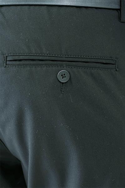 Comfort Fit Yan Cep Pamuk Gabardin Casual Siyah Pantolon P 1146