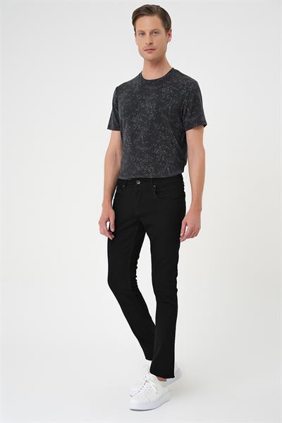 Denim 131 Slim Fit Beş Cepli Likralı Siyah Jean Pantolon