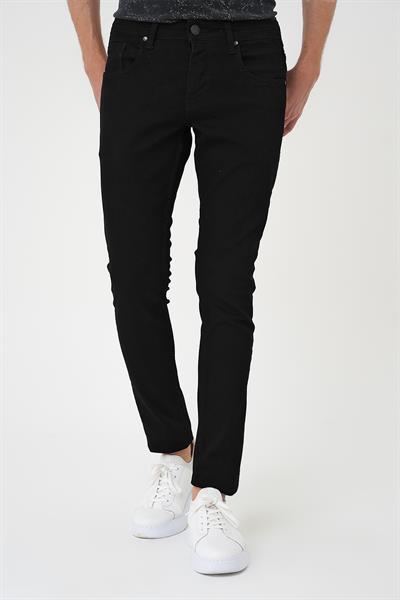 Denim 131 Slim Fit Beş Cepli Likralı Siyah Jean Pantolon