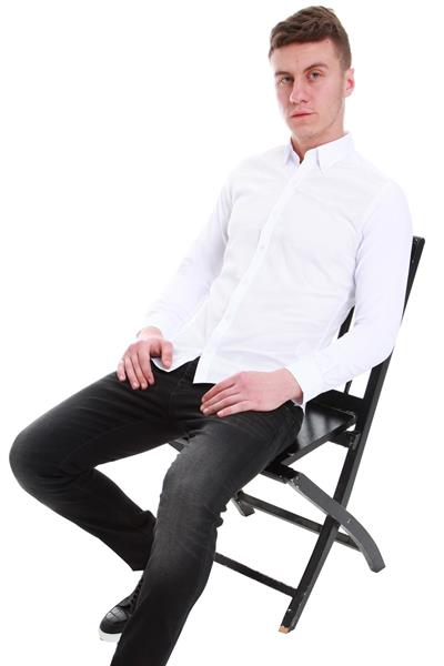 G 1397 Slim Fit Beyaz Spor Gömlek