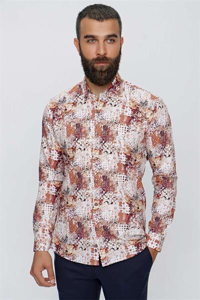 G 1506 Slim Fit Vizon Spor Gömlek