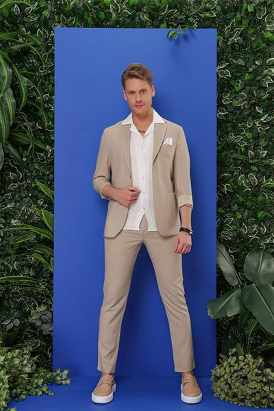 G 1536 Slim Fit Beyaz Klasik Gömlek