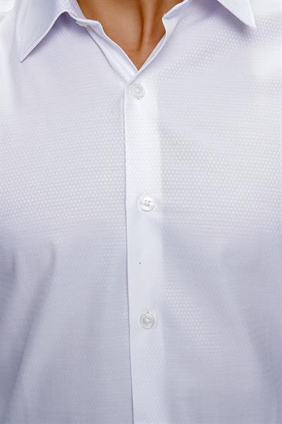 GK 625 Beyaz Klasik Gömlek