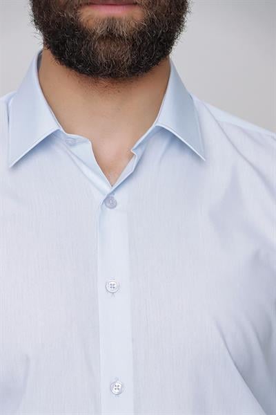 GK 636 Mavi Klasik Gömlek