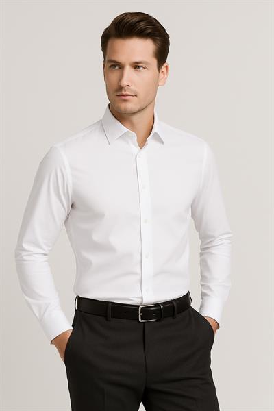 GK 649 Beyaz Altro Gömlek
