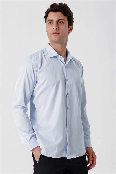 GK 677 Slim Fit Mavi Altro Gömlek