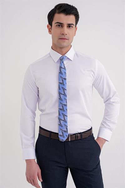 GK 756 GÖMLEK Slim BEYAZ KLASİK