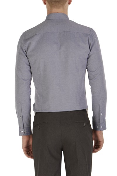 P 1015 Slim Fit Gri Klasik Pantolon