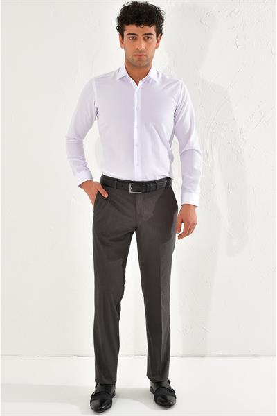 P 1067 REGULAR Regular Antrasit Klasik Pantolon