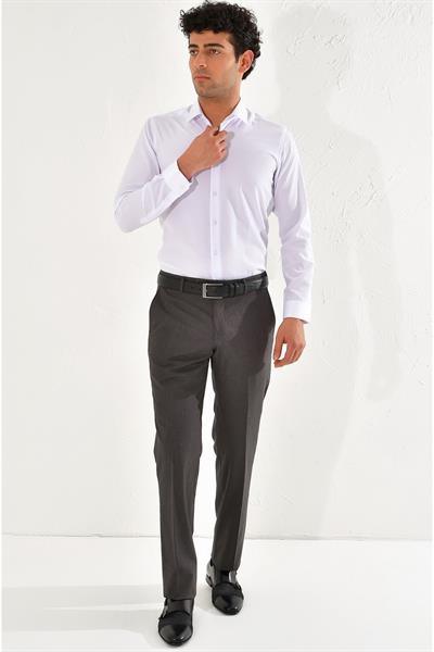 P 1067 REGULAR Regular Antrasit Klasik Pantolon