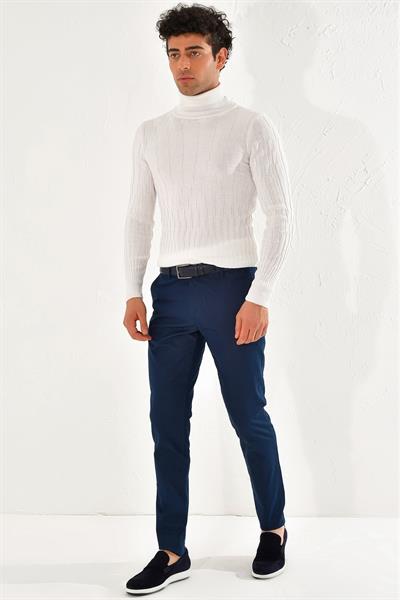 P 1070 Skınny İndigo Spor Pantolon