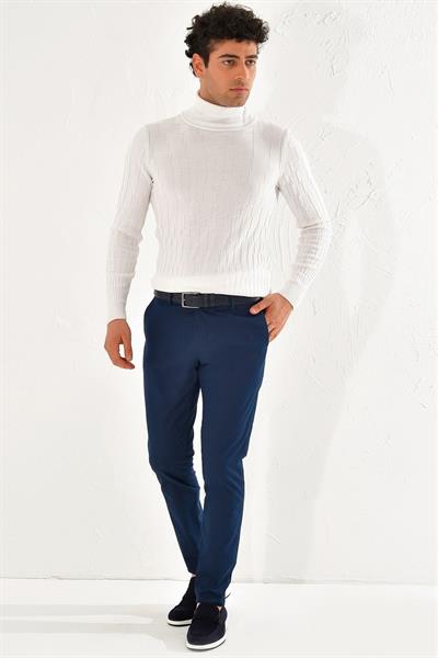 P 1070 Skınny İndigo Spor Pantolon