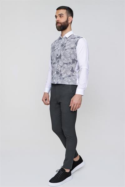 P 1074 Slim Fit Antrasit Spor Pantolon