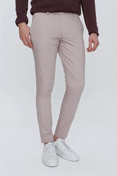 P 1077 Slim Fit Gri Spor Pantolon