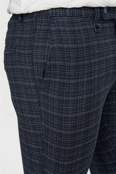 P 1082 Slim Fit Lacivert Spor Pantolon