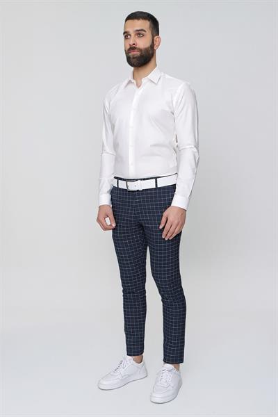 P 1083 Slim Fit Lacivert Spor Pantolon
