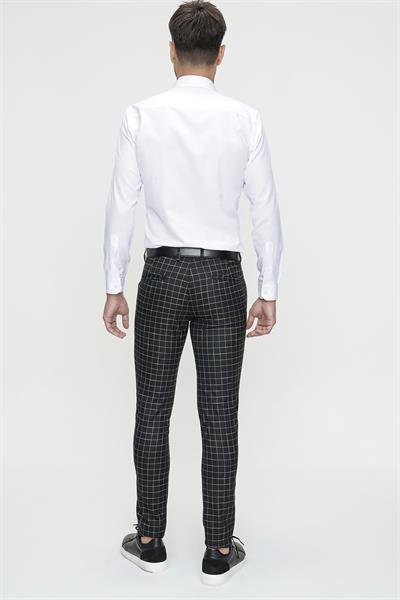 P 1083 Slim Fit Siyah Spor Pantolon