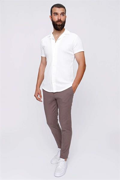P 1093 Slim Fit Toprak Spor Pantolon
