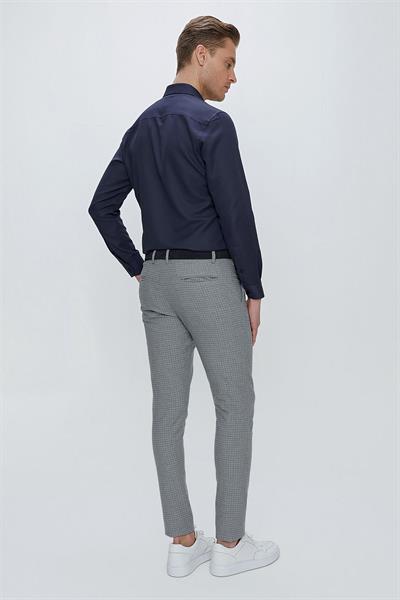 P 1103 Slim Fit Gri Spor Pantolon