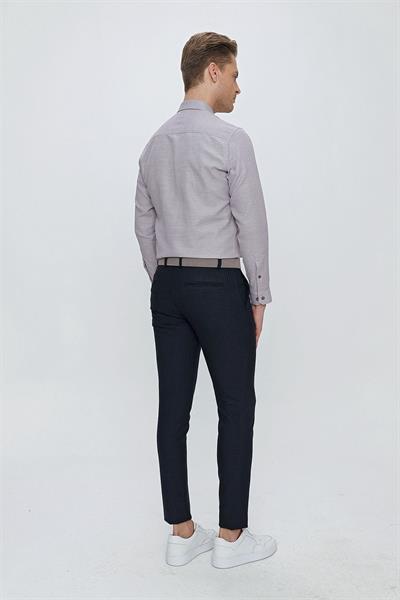 P 1103 Slim Fit Lacivert Spor Pantolon
