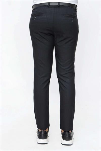 P 1104 Slim Fit Koyu Siyah Spor Pantolon