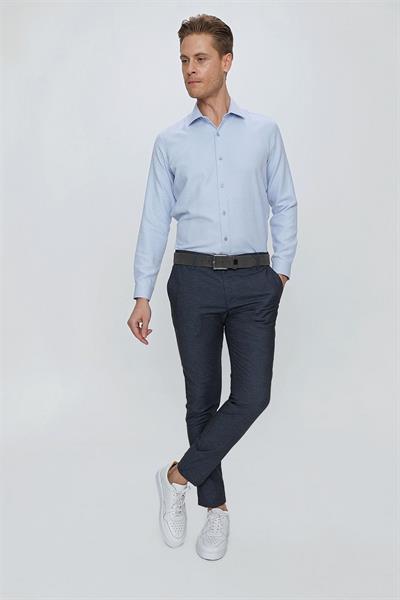 P 1111 Slim Fit Lacivert Spor Pantolon