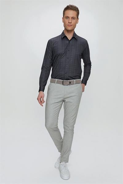 P 1111 Slim Fit Taş Spor Pantolon