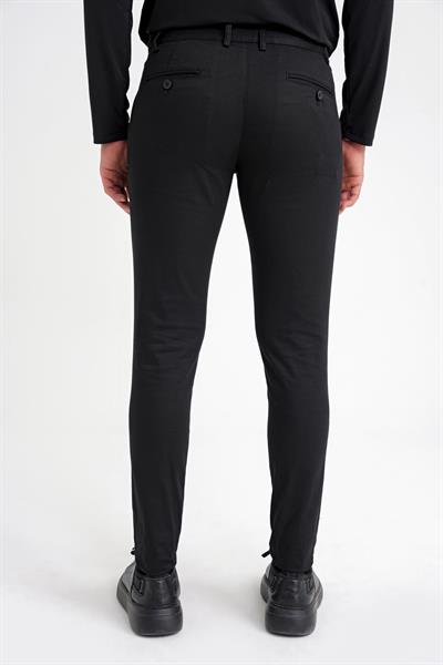 P 1124  PANTOLON Slim SİYAH CASUAL