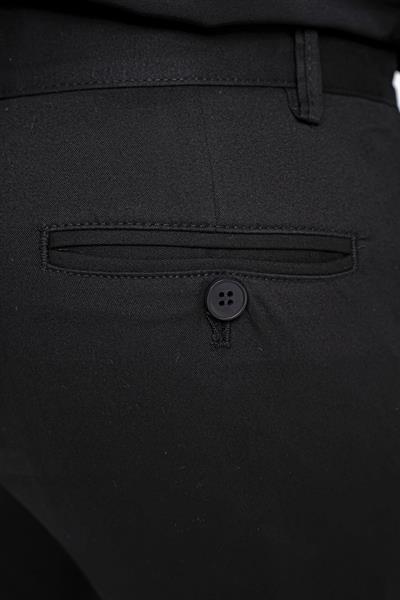 P 1124  PANTOLON Slim SİYAH CASUAL