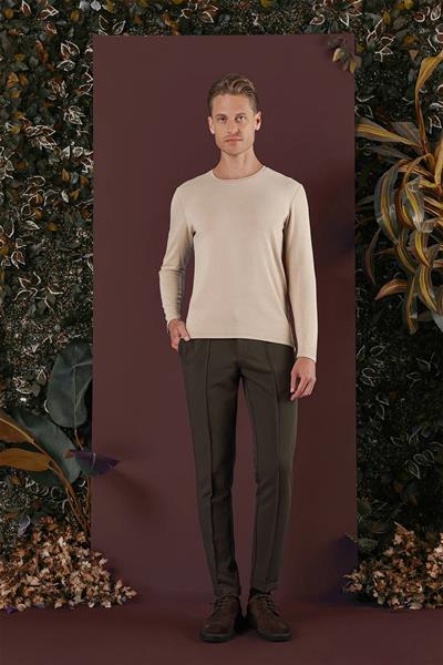 P 1130 Slim Fit Haki Spor Pantolon