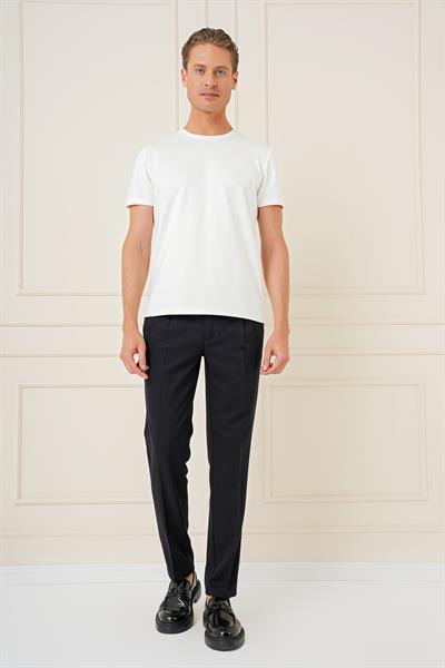 P 1164 Slim Fit Siyah Klasik Pantolon