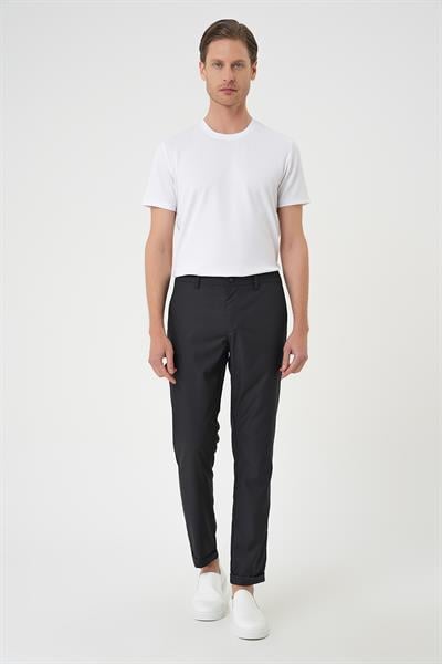 P 1165 Slim Fit Füme Klasik Pantolon