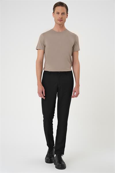 P 1165 Slim Fit Siyah Klasik Pantolon