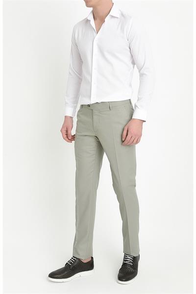 PANT. 047 Slim Fit Açık Yeşil Altro Pantolon