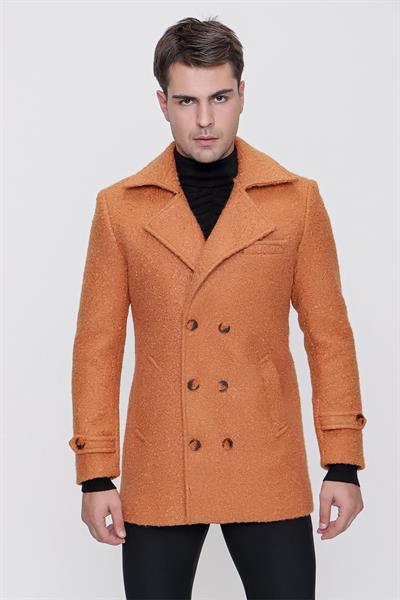 PLT 074 Şampanya Klasik Palto