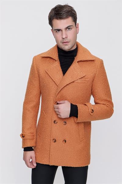 PLT 074 Şampanya Klasik Palto