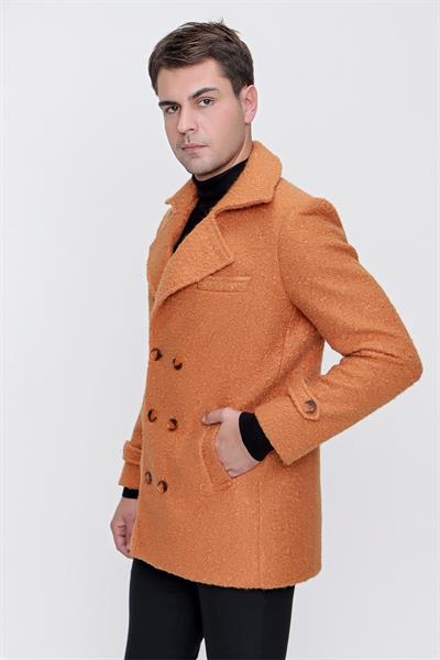 PLT 074 Şampanya Klasik Palto