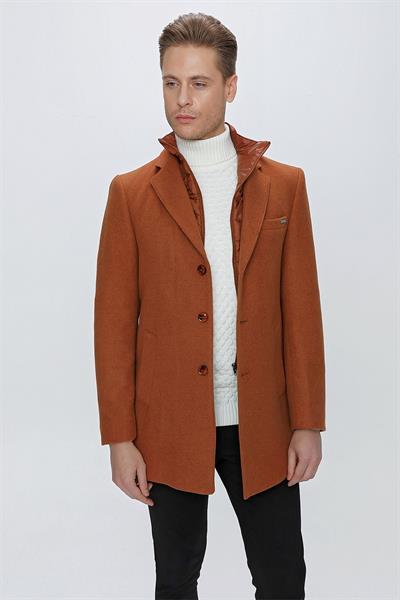 PLT 077 Kiremit Klasik Palto