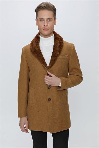 PLT 080 Camel Klasik Palto